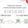 Zaproszenie Ślubne RSVP Flowers Dream