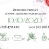 Zaproszenie Ślubne RSVP Flowers Dream