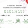 Zaproszenie Ślubne RSVP Flowers Dream