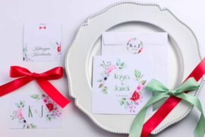 Zaproszenie Ślubne RSVP Flowers Dream