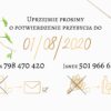 Zaproszenie Ślubne RSVP Geo Spring