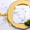 Zaproszenie Ślubne RSVP Kwiatowe Boho