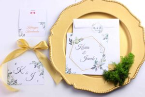 Zaproszenie Ślubne RSVP Kwiatowe Boho