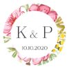 Zaproszenie Ślubne RSVP Kwiatowy Ogród