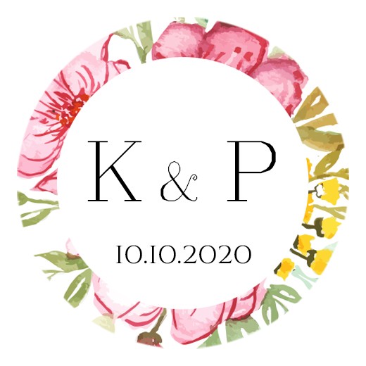 Zaproszenie Ślubne RSVP Kwiatowy Ogród