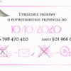 Zaproszenie Ślubne RSVP Lila Róż