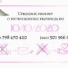 Zaproszenie Ślubne RSVP Lila Róż