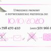 Zaproszenie Ślubne RSVP Lila Róż