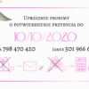 Zaproszenie Ślubne RSVP Lila Róż