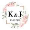 Zaproszenie Ślubne RSVP Luxury Flowers