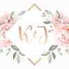 Zaproszenie Ślubne RSVP Luxury Flowers