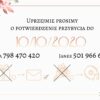 Zaproszenie Ślubne RSVP Luxury Flowers
