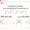 Zaproszenie Ślubne RSVP Luxury Flowers