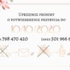 Zaproszenie Ślubne RSVP Luxury Flowers