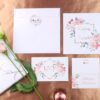 Zaproszenie Ślubne RSVP Luxury Flowers
