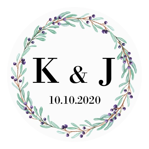 Zaproszenie Ślubne RSVP Miętowa Jagoda