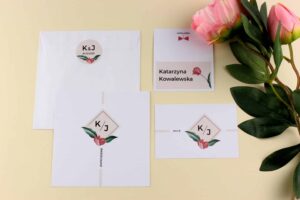 Zaproszenie Ślubne RSVP Mini Spring