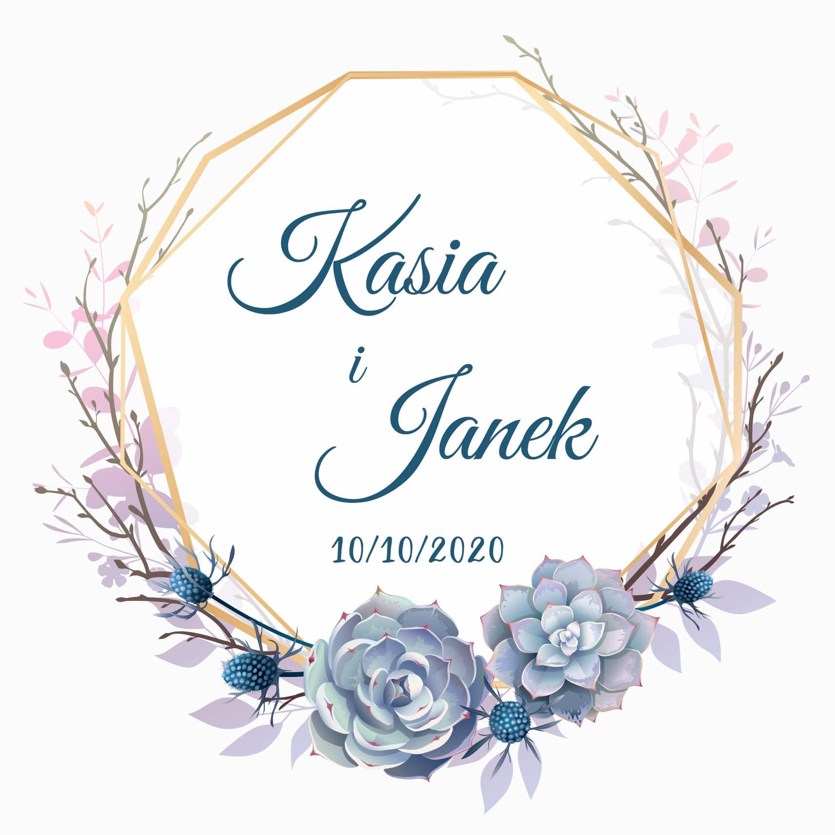 Zaproszenie Ślubne RSVP Ophelia