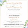 Zaproszenie Ślubne RSVP Pastel Harmony