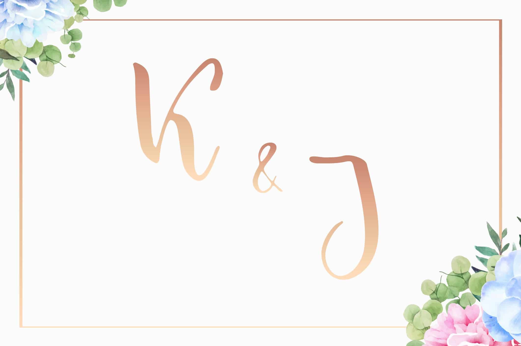 Zaproszenie Ślubne RSVP Pastel Harmony