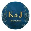 Zaproszenie Ślubne RSVP Royal Blue