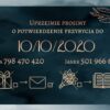 Zaproszenie Ślubne RSVP Royal Fog