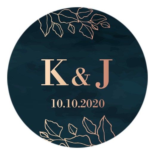 Zaproszenie Ślubne RSVP Royal Fog