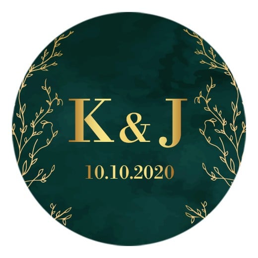 Zaproszenie Ślubne RSVP Royal Gold