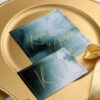 Zaproszenie Ślubne RSVP Royal Green