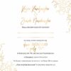 Zaproszenie Ślubne RSVP Royal Red