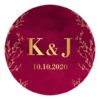 Zaproszenie Ślubne RSVP Royal Red
