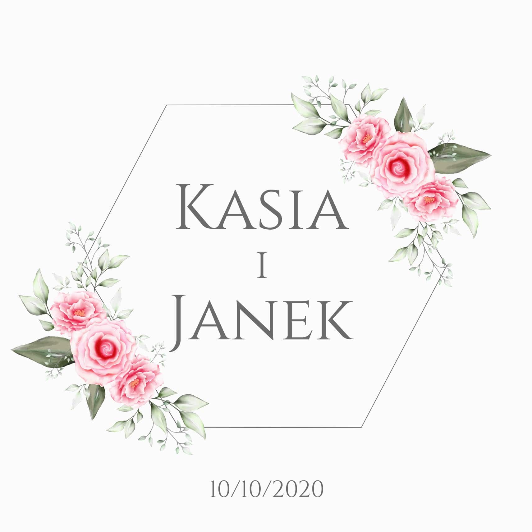 Zaproszenie Ślubne RSVP Różany Las
