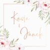 Zaproszenie Ślubne RSVP Vintage Rose