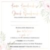 Zaproszenie Ślubne RSVP Vintage Rose
