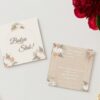 Zawiadomienie o Ślubie Boho Wedding 