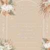 Zawiadomienie o Ślubie Boho Wedding 