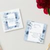 Zawiadomienie o Ślubie Wedding Blue 