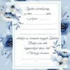 Zawiadomienie o Ślubie Wedding Blue 