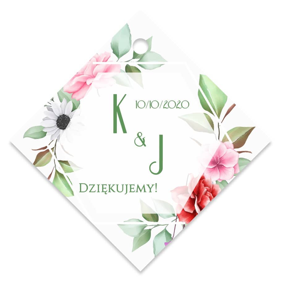 Zawieszki Na Wódkę Flower Dream 