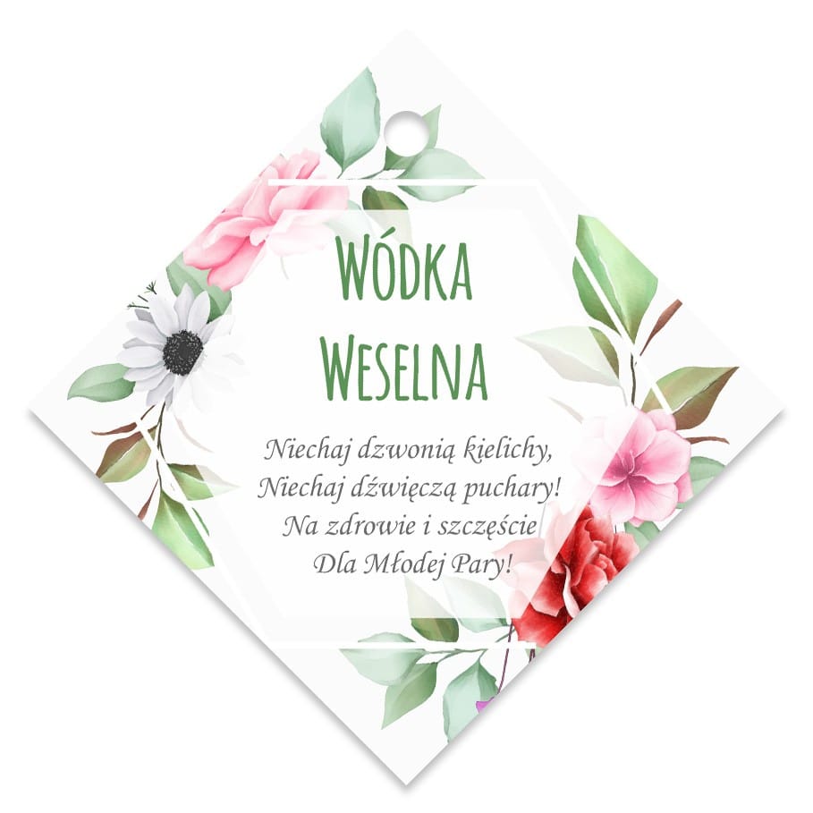 Zawieszki Na Wódkę Flower Dream 