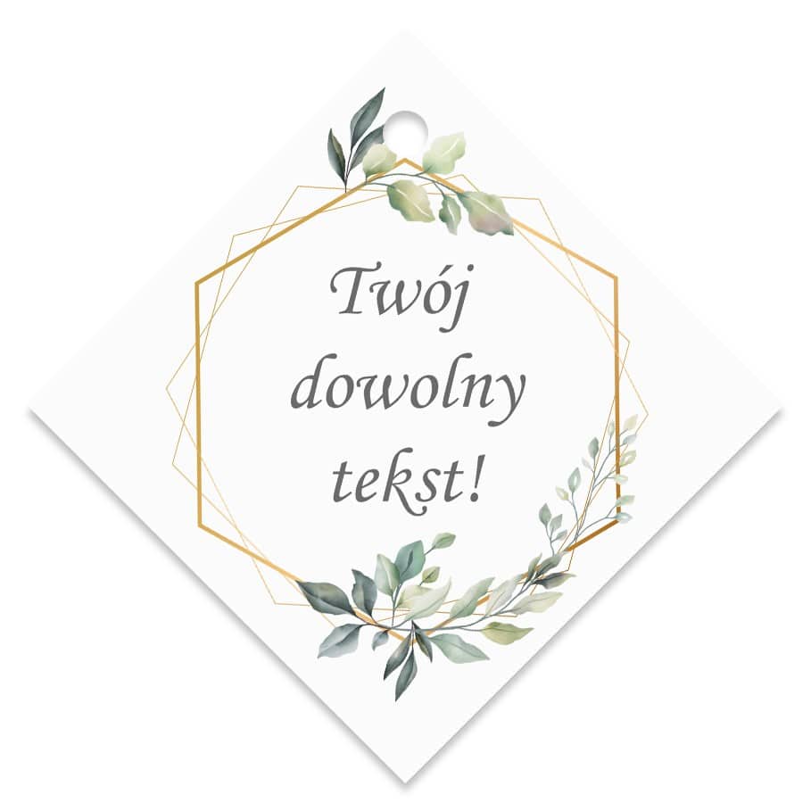 Zawieszki Na Wódkę Kwiatowe Boho 