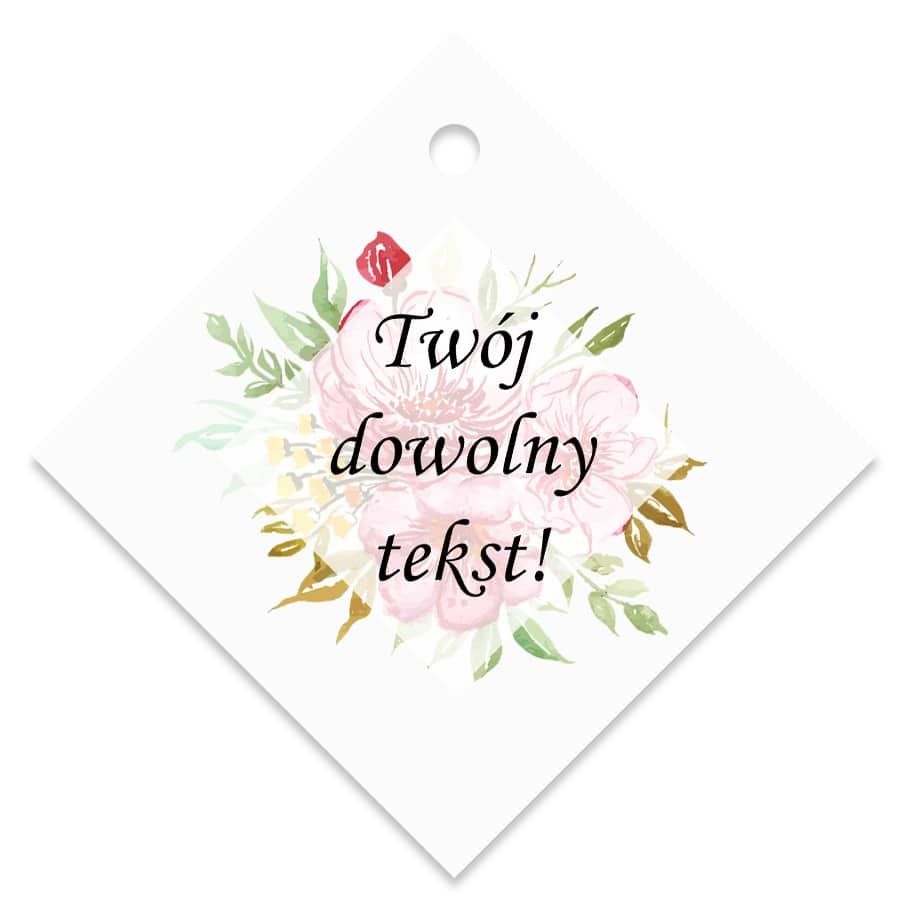 Zawieszki Na Wódkę Kwiatowy Ogród 