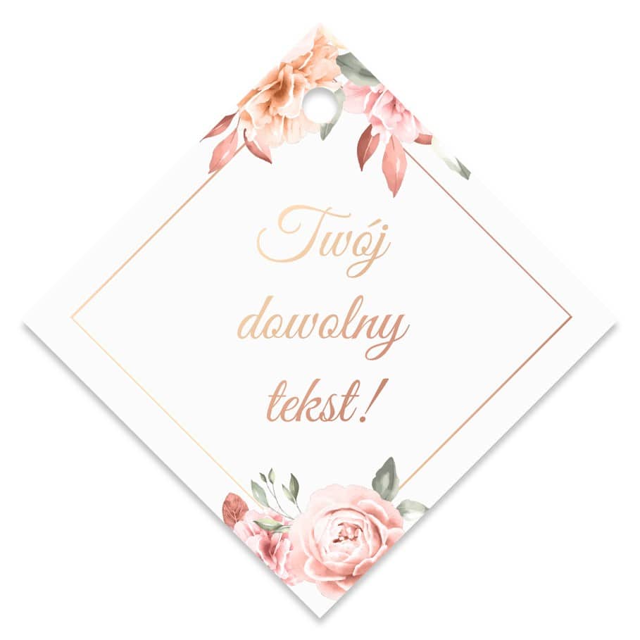 Zawieszki Na Wódkę Luxury Flowers 