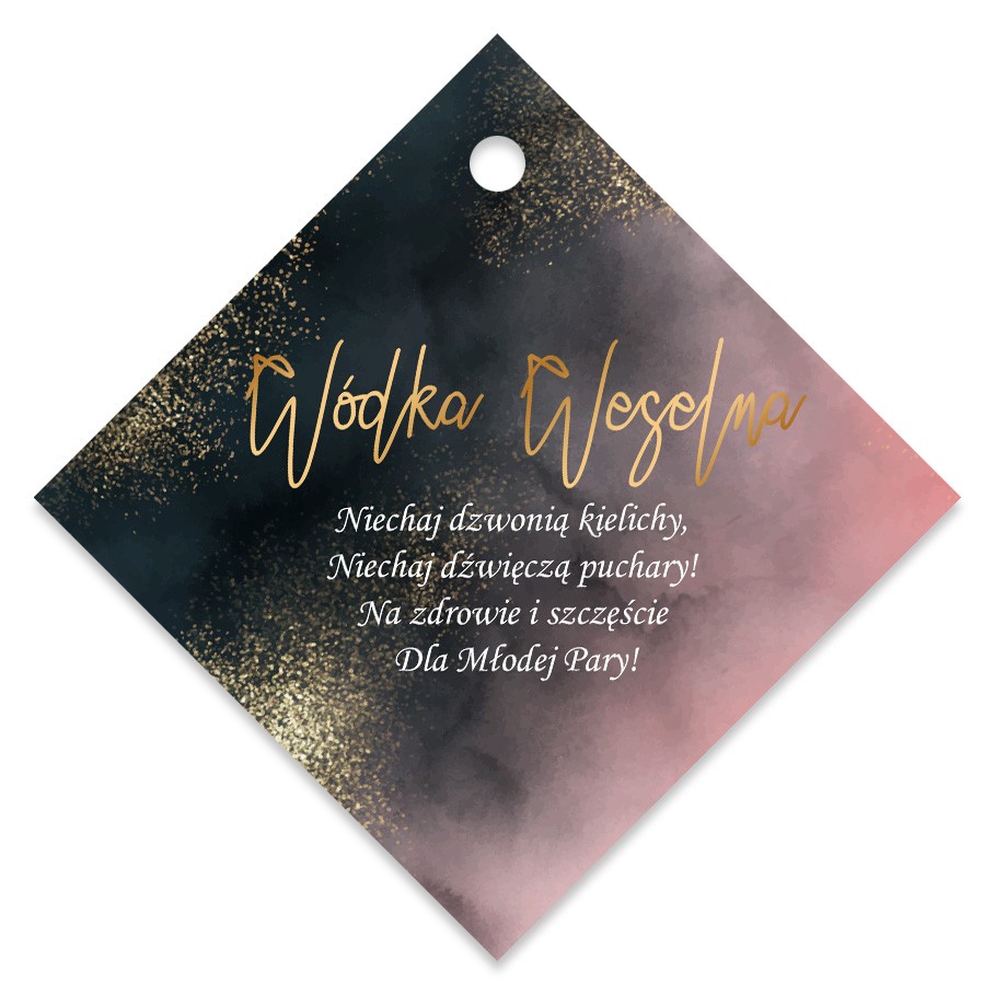 Zawieszki Na Wódkę Navy Blush 