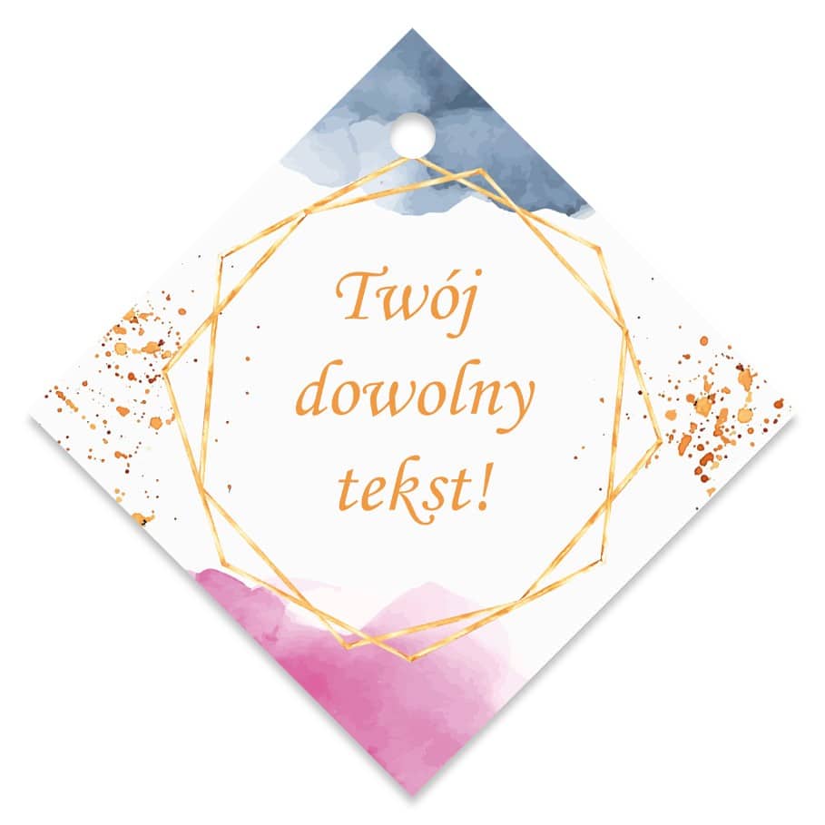 Zawieszki Na Wódkę Soft Geometric 