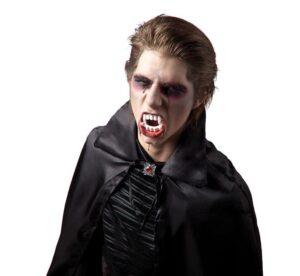 Zęby Wampira Halloween Białe