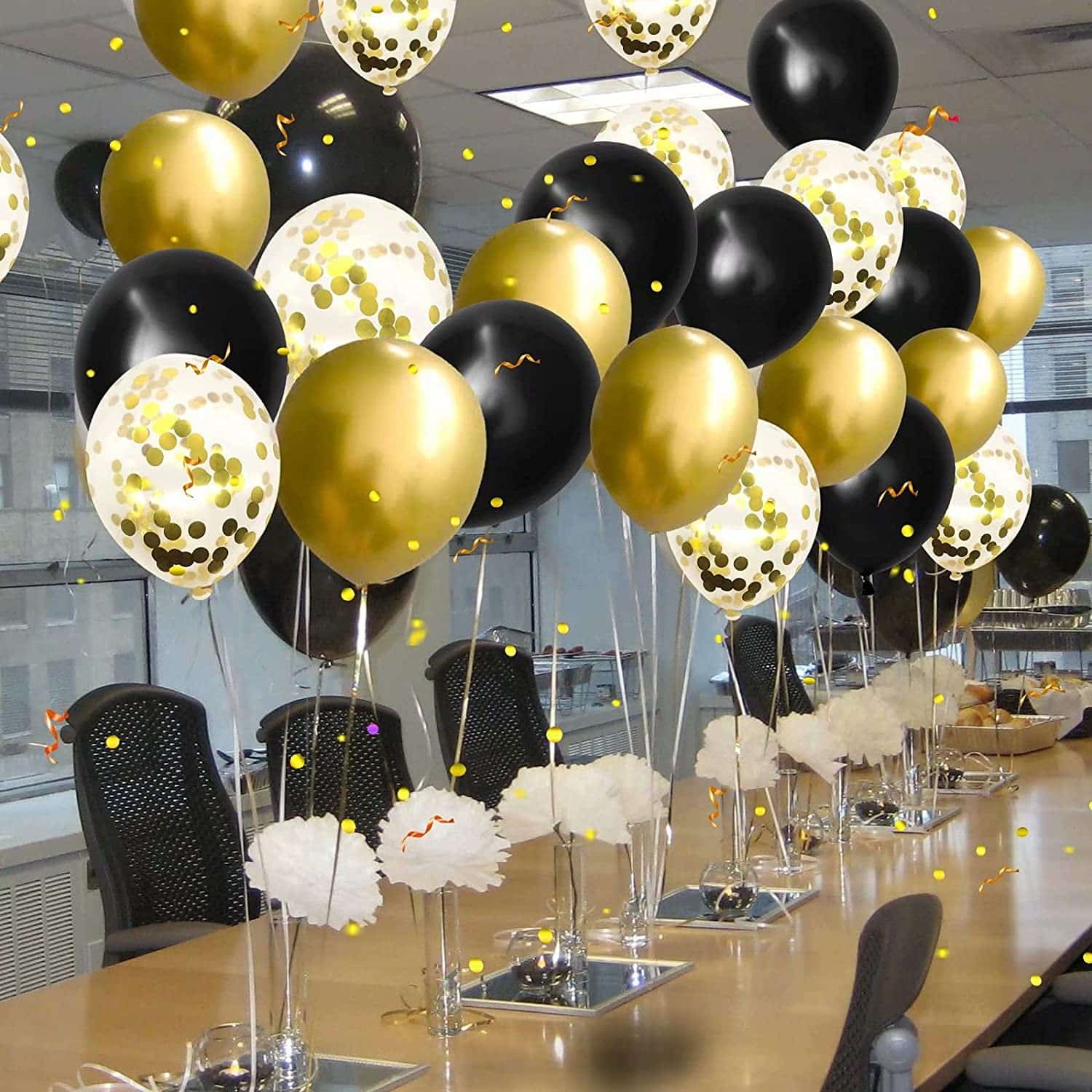 Zestaw Balonów Black Glam