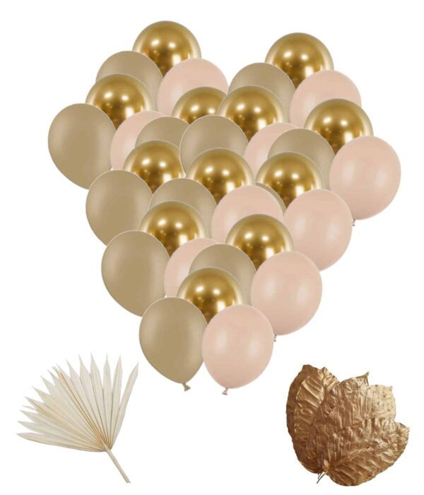 ZESTAW Balonów Brązowy Boho.