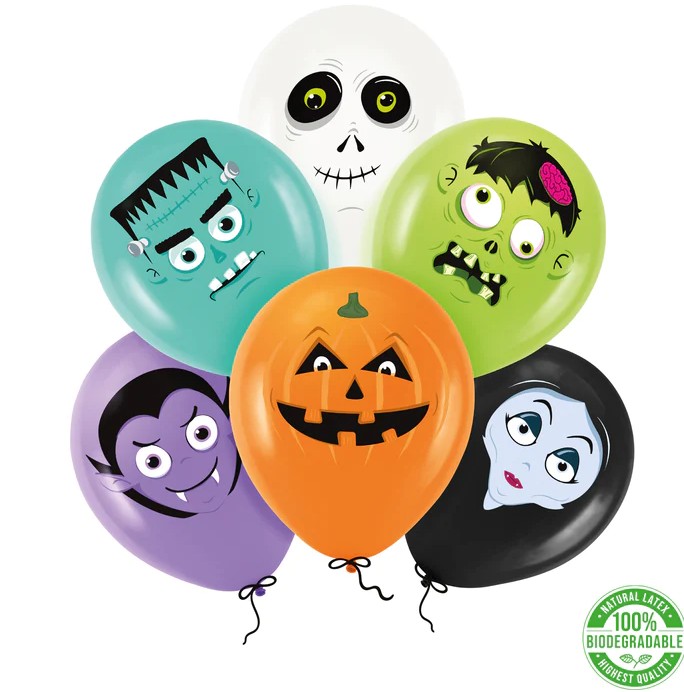 Zestaw Balonów Halloween Monsters