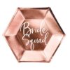 Zestaw dekoracji na wieczór panieński ROSE GOLD